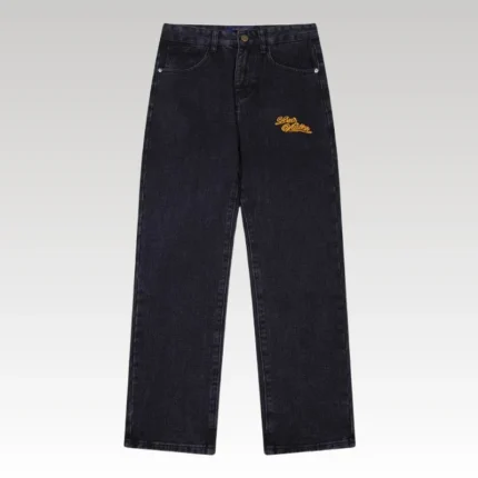 Jeans Louis Vuitton LV Dark Wash Embroidered - Drip Slum