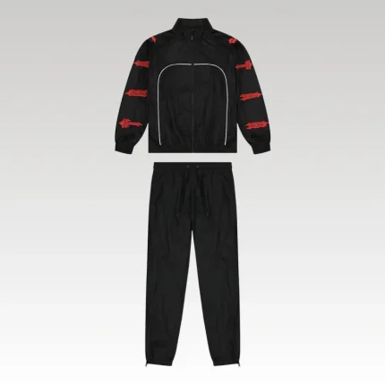 Kit Trapstar Irongate 2.0 Shellsuit Red black - Drip Slum