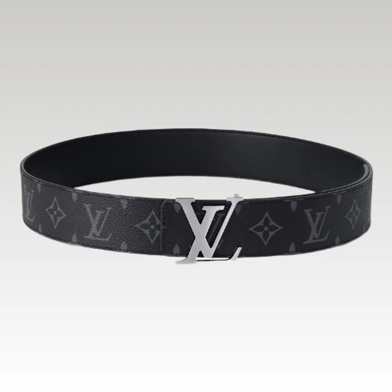LV Initiales 40mm Belt Black - Drip Slum