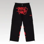 Minus Two Cargo black/Red - Drip Slum