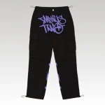 Minus Two Cargo black/Roxa - Drip Slum