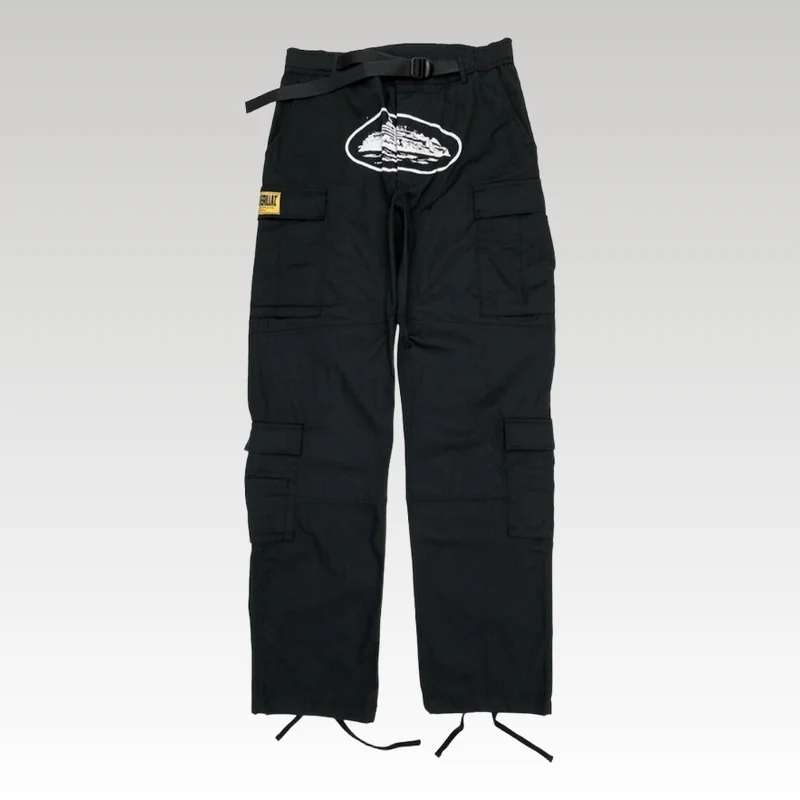 Pants Cargo CRTZ Guerrillaz Black Edition CZ006 - Drip Slum