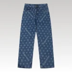 Pants Louis Vuitton x Supreme Monogram Denim LV045 - Drip Slum