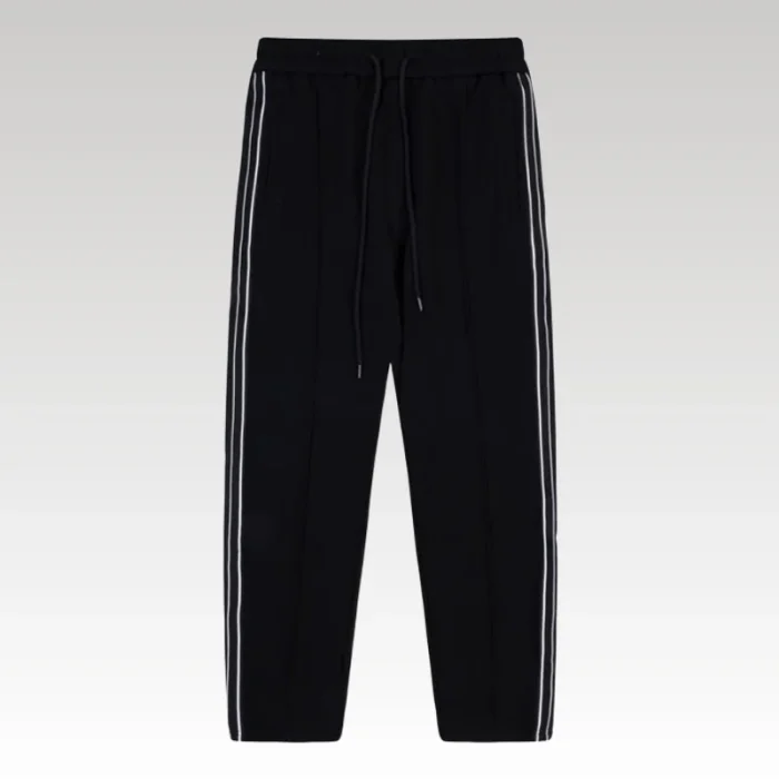 Pants Prada Black Striped Track Joggers PD037 - Drip Slum