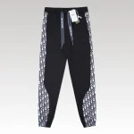Pants Track Dior Monogram Black DO067 - Drip Slum