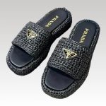 Prada Sandals Flatform In Crochet PD069 - Drip Slum