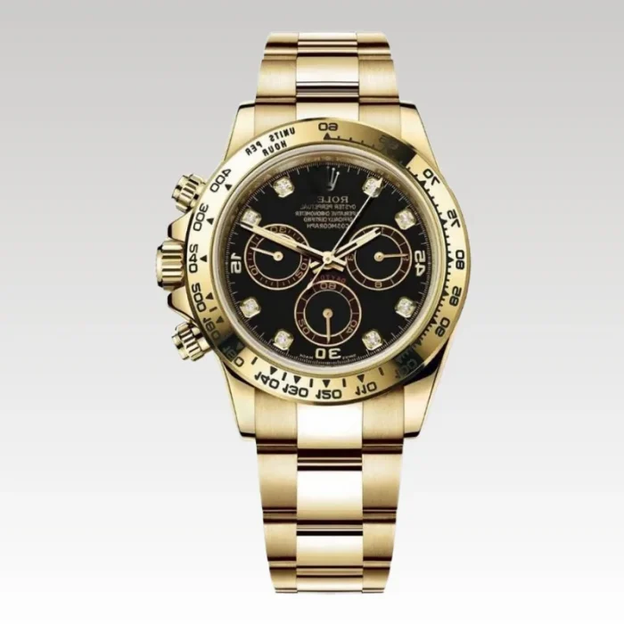 Rolex Daytona Gold Diamond RLX037 - Drip Slum