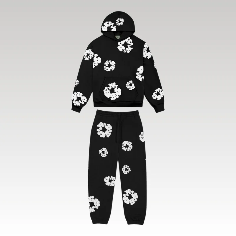 Set Denim Tears Black DT001 - Drip Slum
