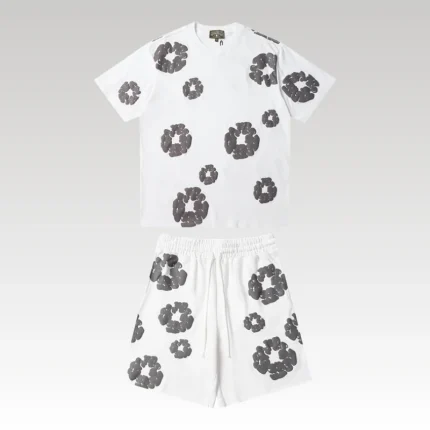 Set Denim Tears Grey Clouds White - Drip Slum