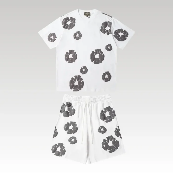 Set Denim Tears Grey Clouds White - Drip Slum