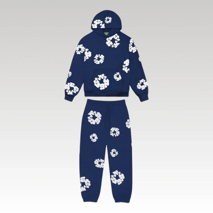 Set Denim Tears Navy Blue DT003 - Drip Slum