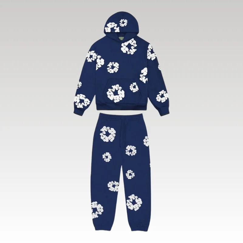 Set Denim Tears Navy Blue DT003 - Drip Slum