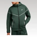 Set Nike Tech Fleece Green (Reflective) NK056 - Drip Slum
