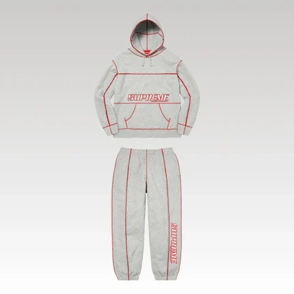Set Supreme Coverstitch Hooded - Drip Slum