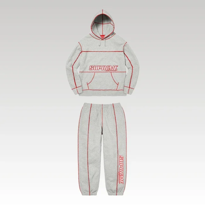 Set Supreme Coverstitch Hooded - Drip Slum