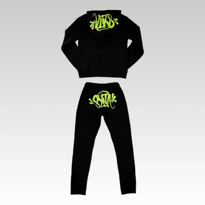 Set Synaworld Logo Black Green - Drip Slum
