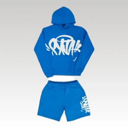 Set Team Syna Hood Twinset Blue - Drip Slum