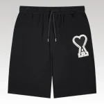 Shorts Ami Paris Black AMP005 - Drip Slum