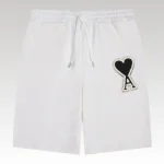 Shorts Ami Paris White AMP004 - Drip Slum