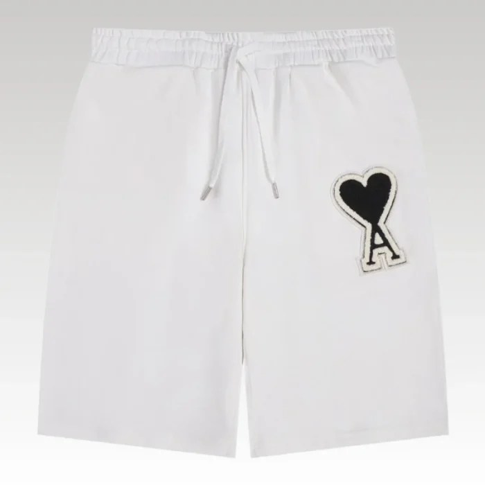 Shorts Ami Paris White AMP004 - Drip Slum