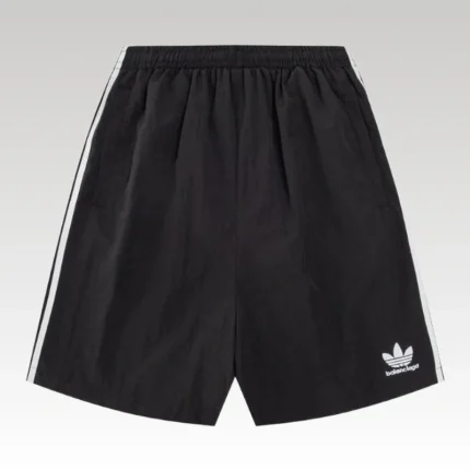 Shorts Balenciaga x Adidas Trefoil Logo Black BL006 - Drip Slum