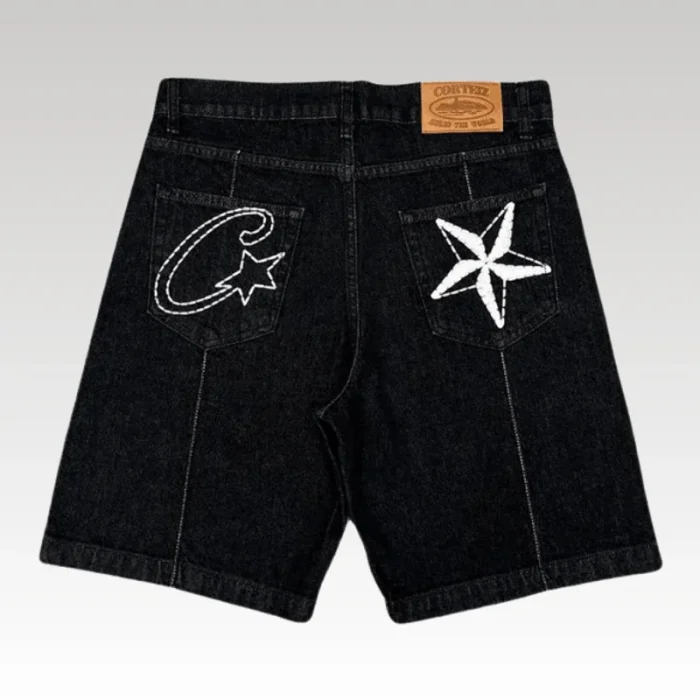 Shorts Corteiz C-Star Black - Drip Slum