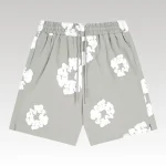 Shorts Denim Tears Circle Clouds Grey - Drip Slum