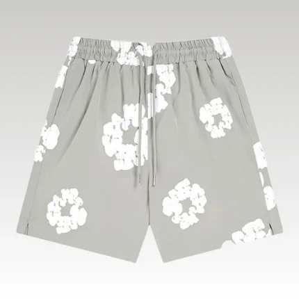Shorts Denim Tears Circle Clouds Grey - Drip Slum