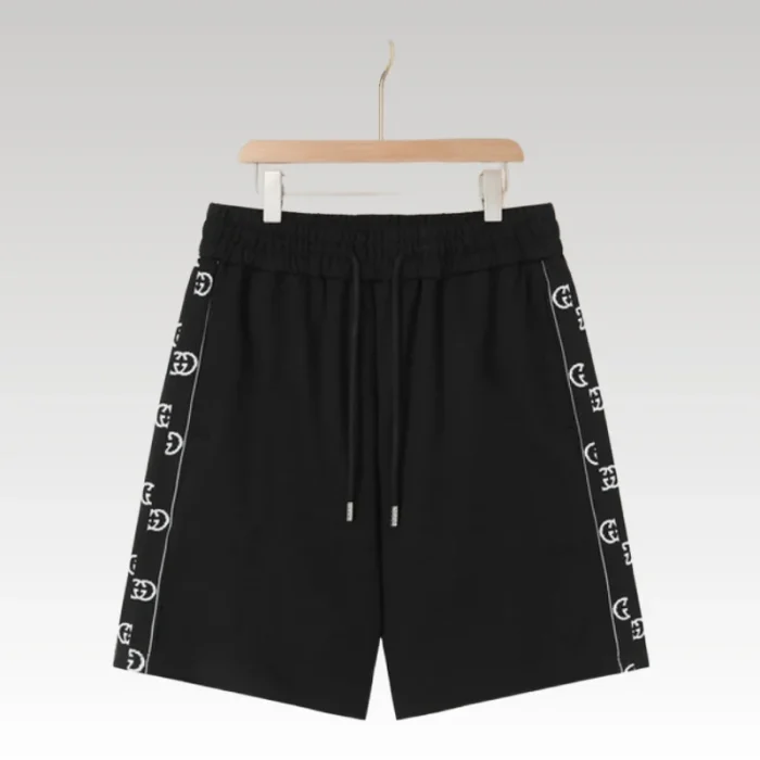 Shorts Gucci Black GC257 - Drip Slum