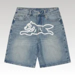 Shorts Ice Cream Running Dog Denim Shorts IC001 - Drip Slum