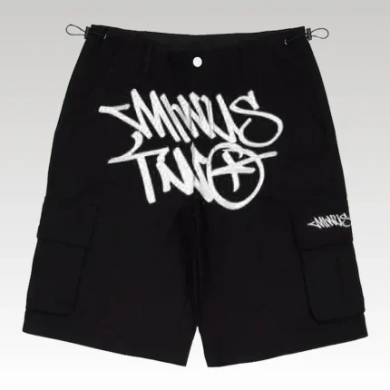Shorts Minus Two Cargo Gray - Drip Slum