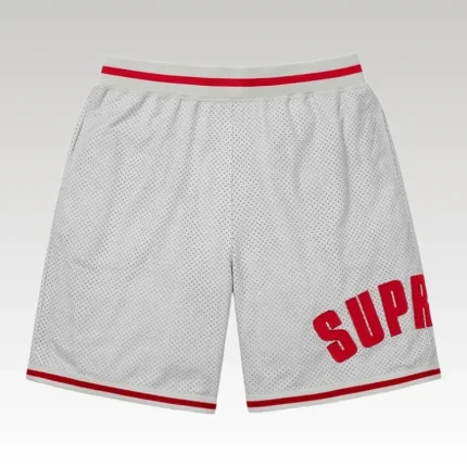 Shorts Supreme Mesh Logo Embroidery SP040 - Drip Slum