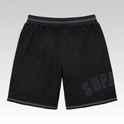 Shorts Supreme Velour Logo Embroidery SP039 - Drip Slum