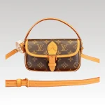 Shoulder Bag Louis Vuitton Nano Diane Monogram LVW033 - Drip Slum