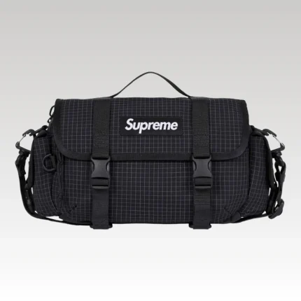 Shoulder Bag Supreme Black Grid SP061 - Drip Slum
