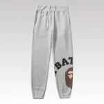 Sweatpants BAPE Ape Head Grey BP41 - Drip Slum