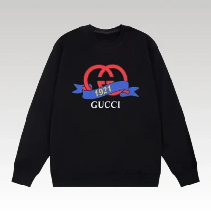 Sweatshirt Gucci 1921 Logo Black GC007 - Drip Slum