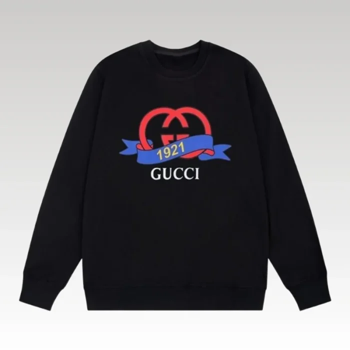 Sweatshirt Gucci 1921 Logo Black GC007 - Drip Slum