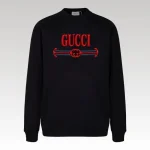 Sweatshirt Gucci GG Logo Black GC020 - Drip Slum