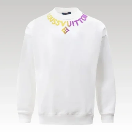 Sweatshirt Louis Vuitton Multicolor Logo LV071 - Drip Slum