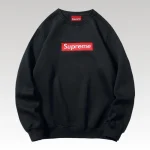 Sweatshirt Supreme Box Logo Black SP010 - Drip Slum