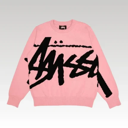 Sweatshit Stussy Pink STY014 - Drip Slum
