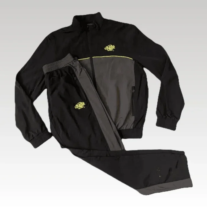 Synaworld 'Syna Logo' Shell Set Black/Grey/Yellow - Drip Slum