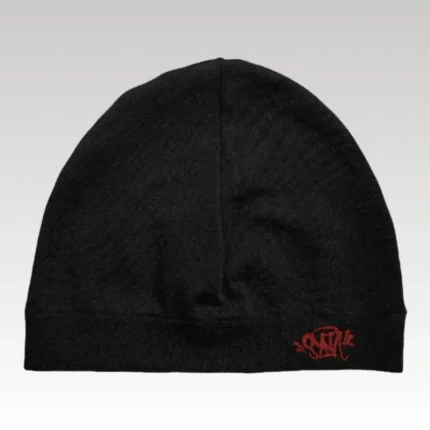 Synaworld Winter Black Red Beanie - Drip Slum