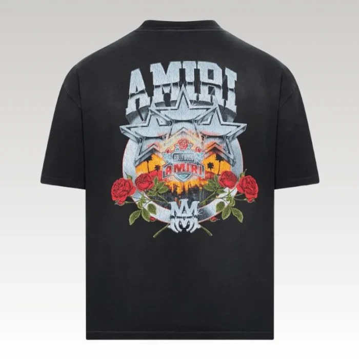 T-shirt Amiri Championship Vintage AM044 - Drip Slum