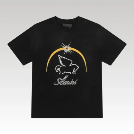 T-shirt Amiri Crystal Pegasus AM043 - Drip Slum