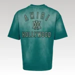 T-shirt Amiri Skate Tee Green AM041 - Drip Slum