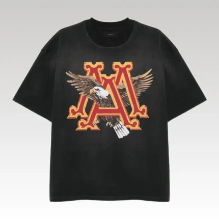T-shirt Amiri Vintage MA Eagle AM045 - Drip Slum
