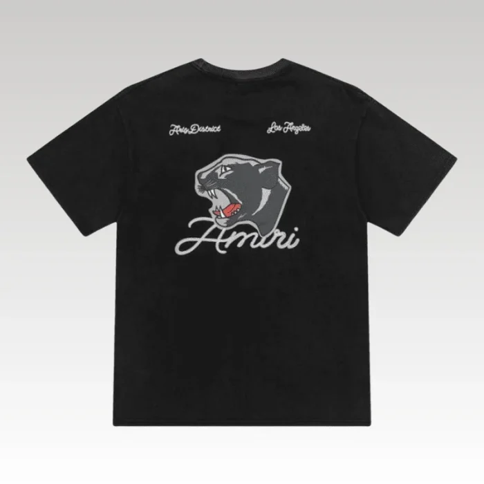 T-shirt Amiri Vintage Panther AM040 - Drip Slum
