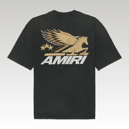 T-shirt Amiri Vintage Pegasus AM046 - Drip Slum